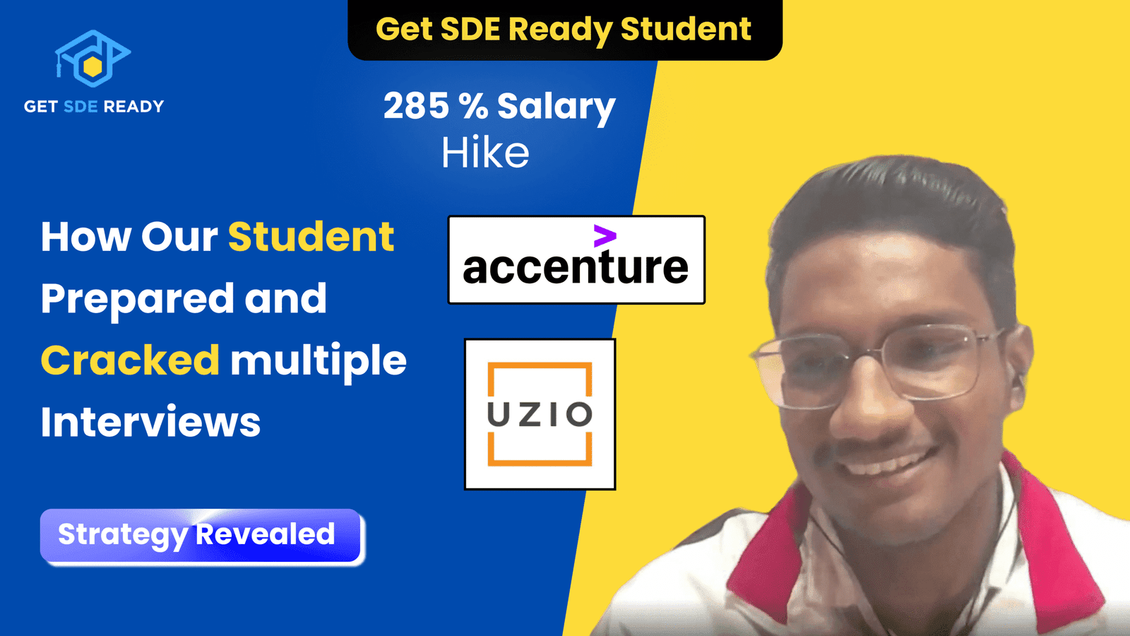 From Wipro to a US Startup | 85% Salary Hike | Get SDE Ready DSA Success Story